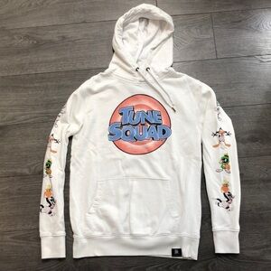 AEROPOSTALE Tune Squad white hoodie size medium unisex